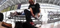 2010, At the airport